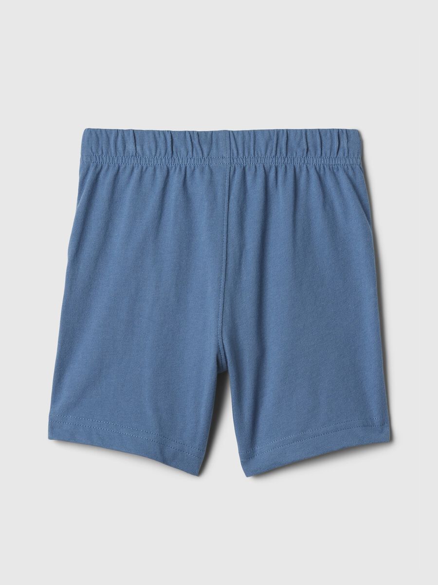 Bermuda in cotone con coulisse Bimbo_1