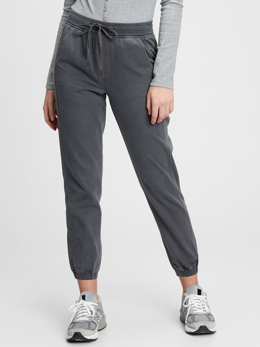 Drawstring joggers Woman_2