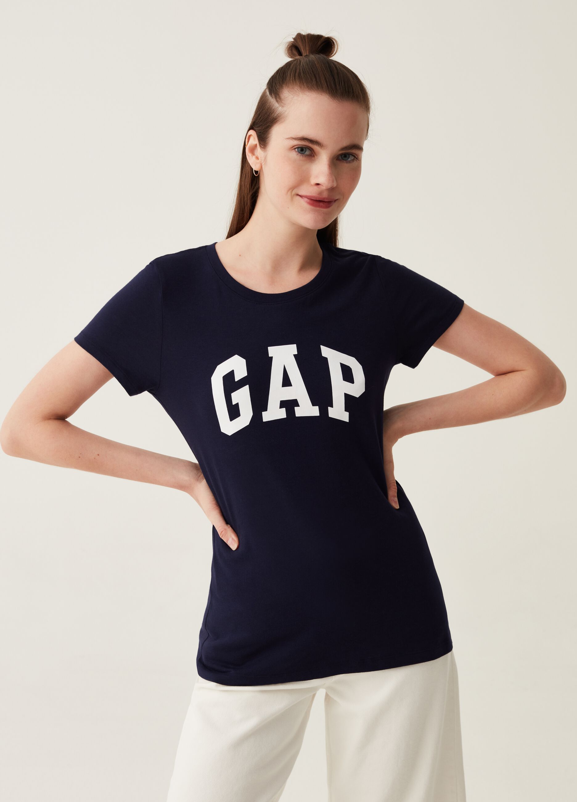 Bipack t-shirt in cotone con stampa logo_1