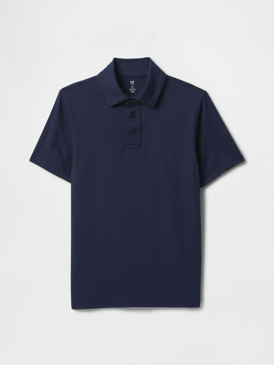 Navy Blue Short Sleeve Polo for Boys GAP Boy_3