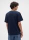 T-shirt in puro cotone con stampa frontale_1