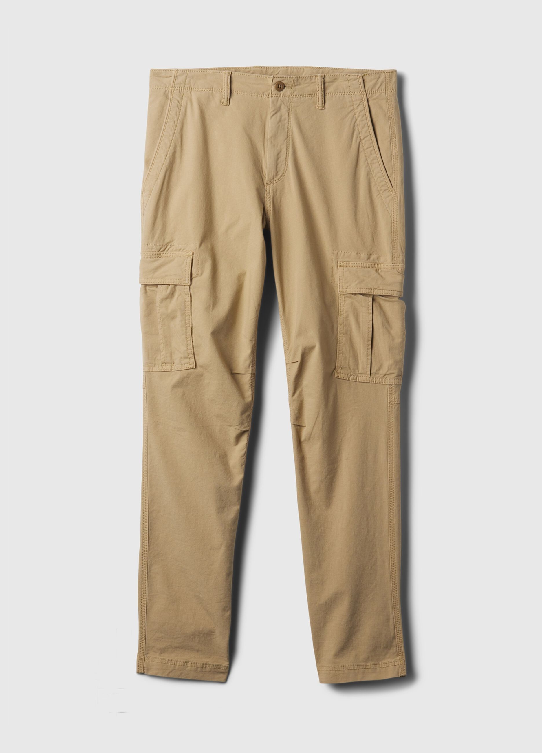 Cargo trousers in stretch cotton_4