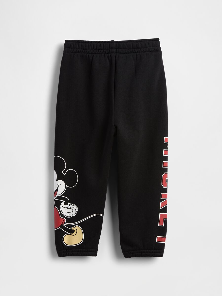 Pantaloni neri per bambino in cotone Bimbo_1