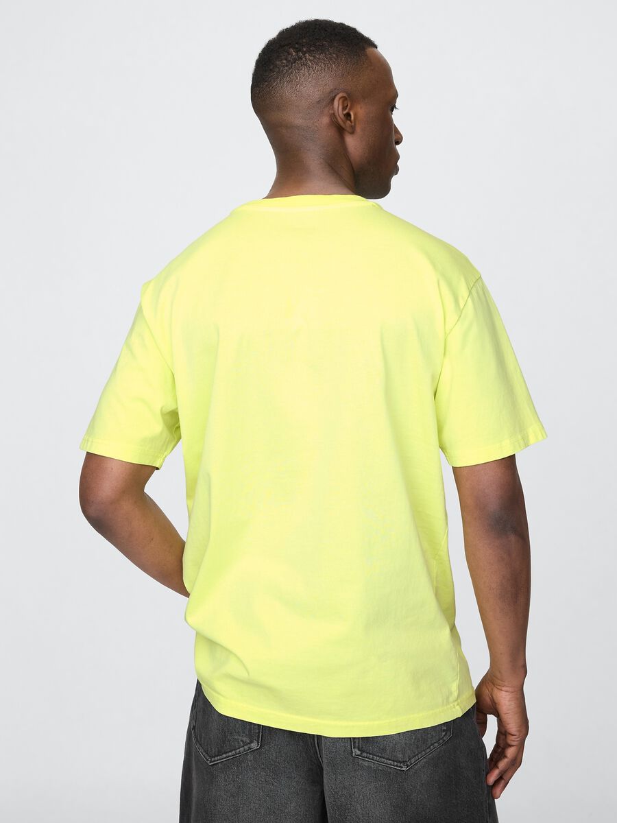 Cotton T-shirt with print Man_1