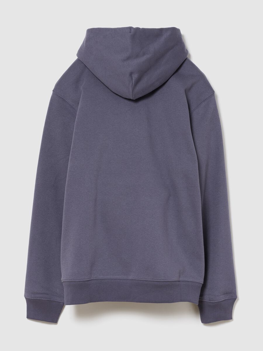 Felpa con cappuccio con logo GAP in misto cotone Uomo_4