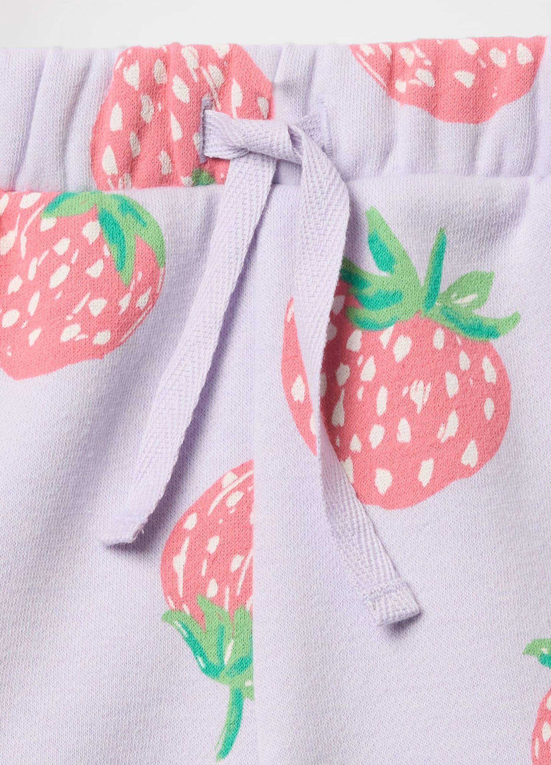 Shorts lilla con stampa fragole GAP Kids_2