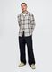 Camicia a quadri in misto cotone_1