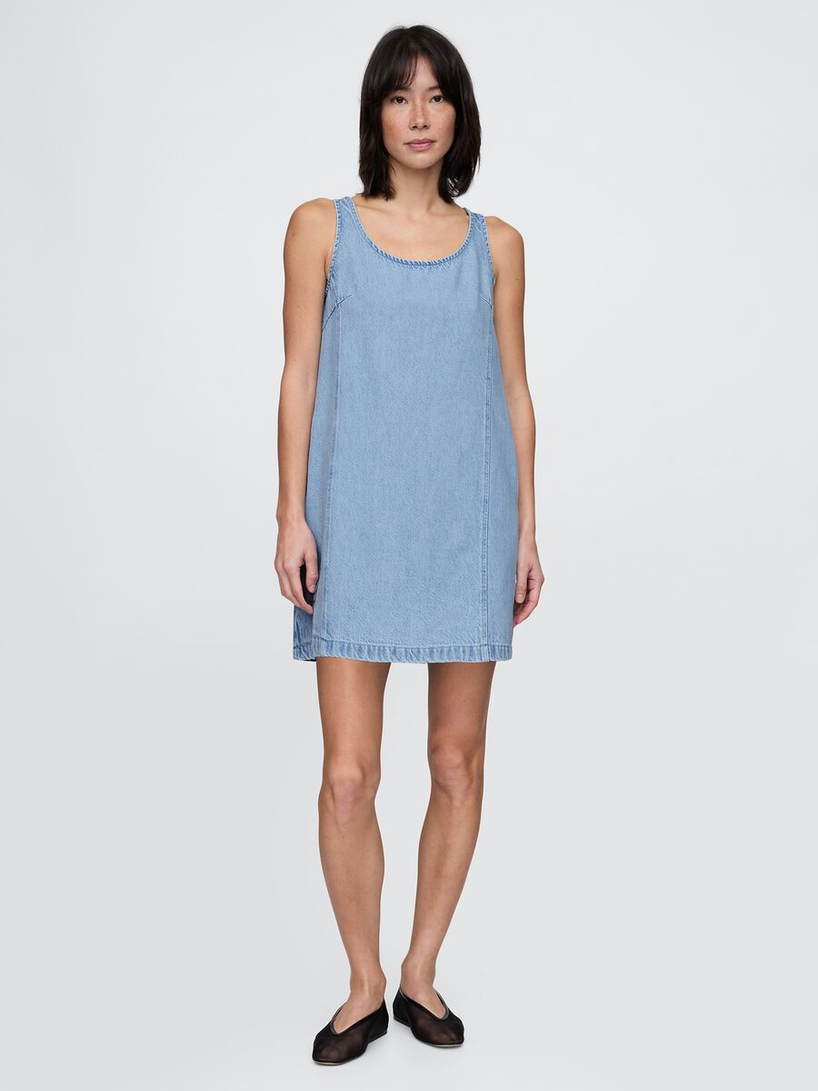 Abito corto in denim Gap Donna_0