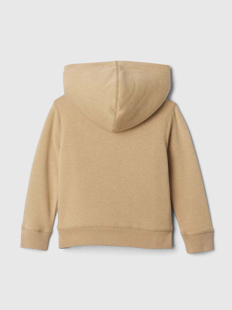 Full-zip con cappuccio interno in sherpa Bimbo_1
