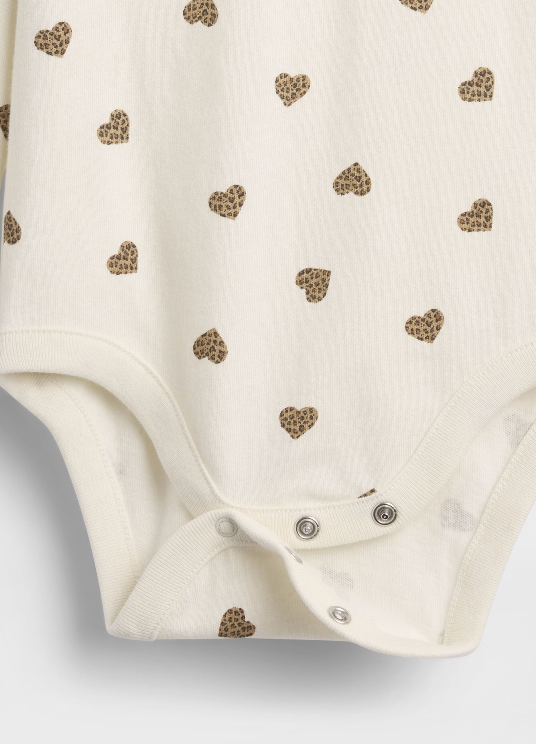 Body bianco in cotone per neonati