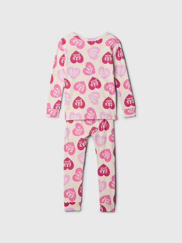 Pigiama lungo stampa cuori Gap x Barbie™_1