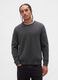 Grey cotton sweater_0