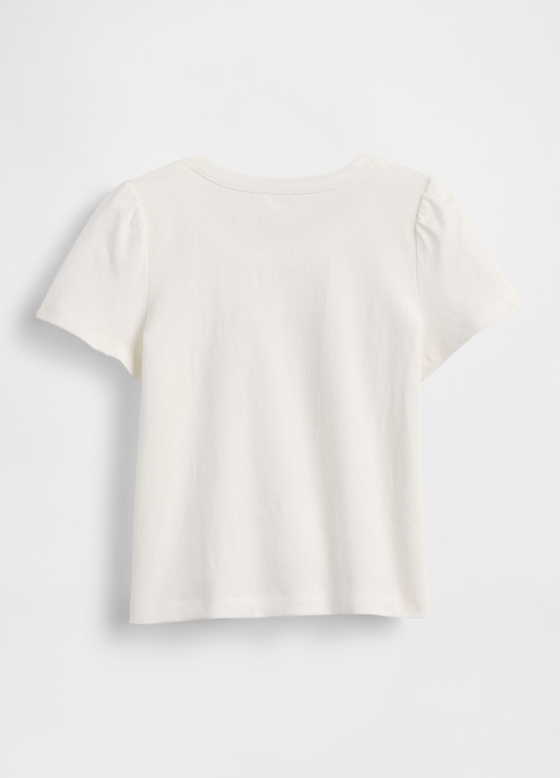 T-shirt in puro cotone con logo GAP