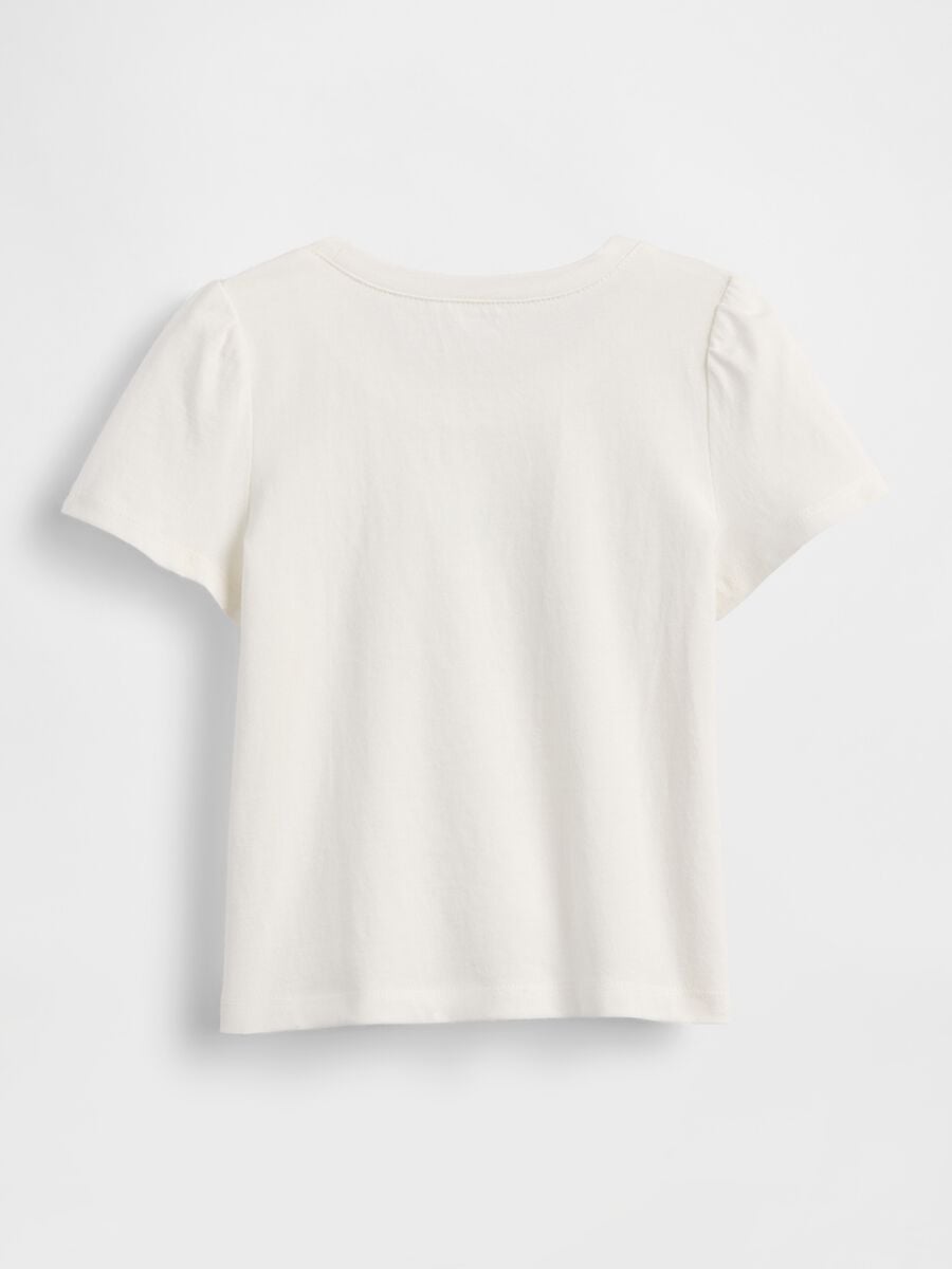 T-shirt in puro cotone con logo GAP Bimba_1