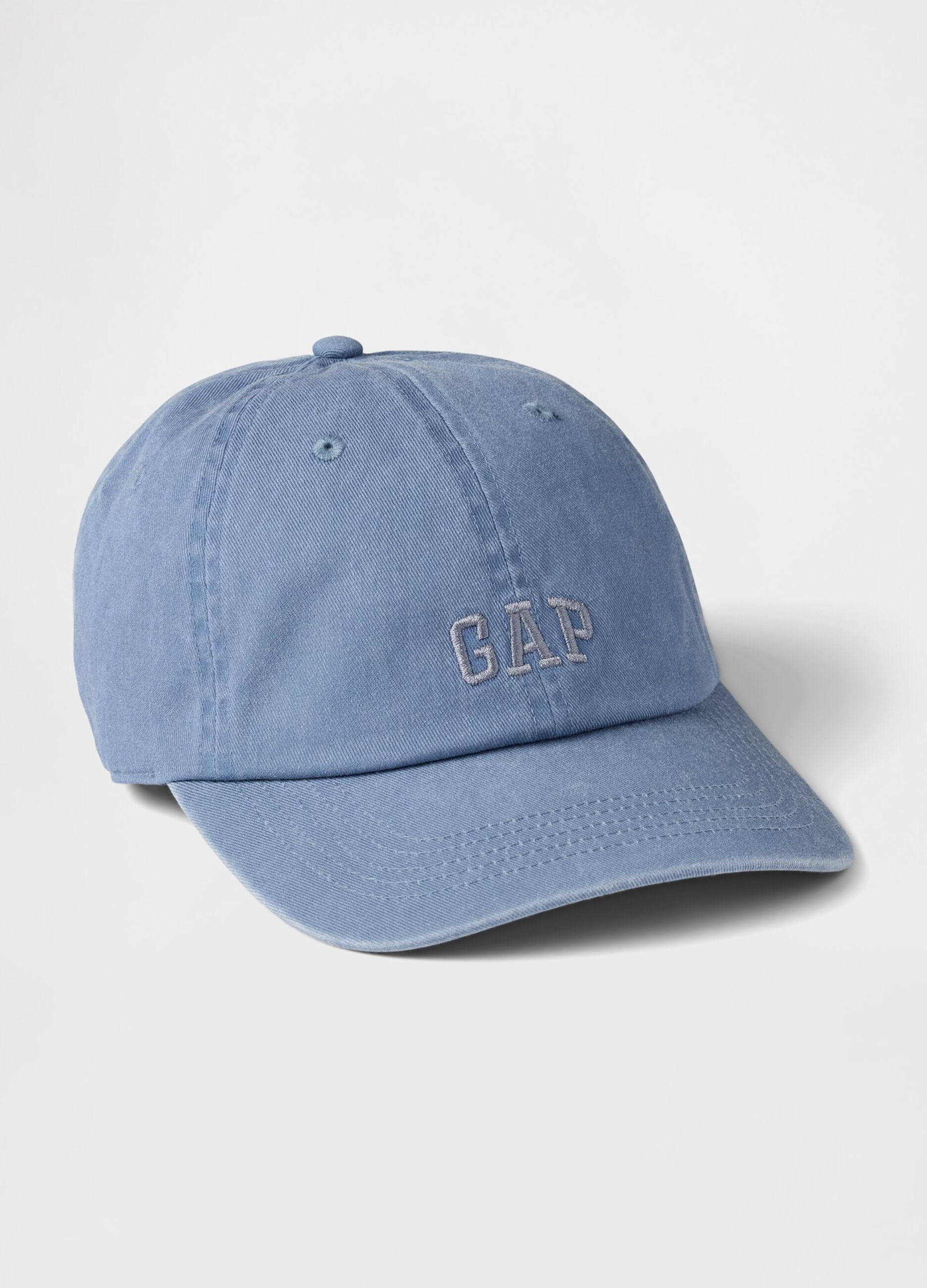 Cappello da baseball blu in cotone