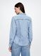 Camicia in denim con bottoni a pressione_1