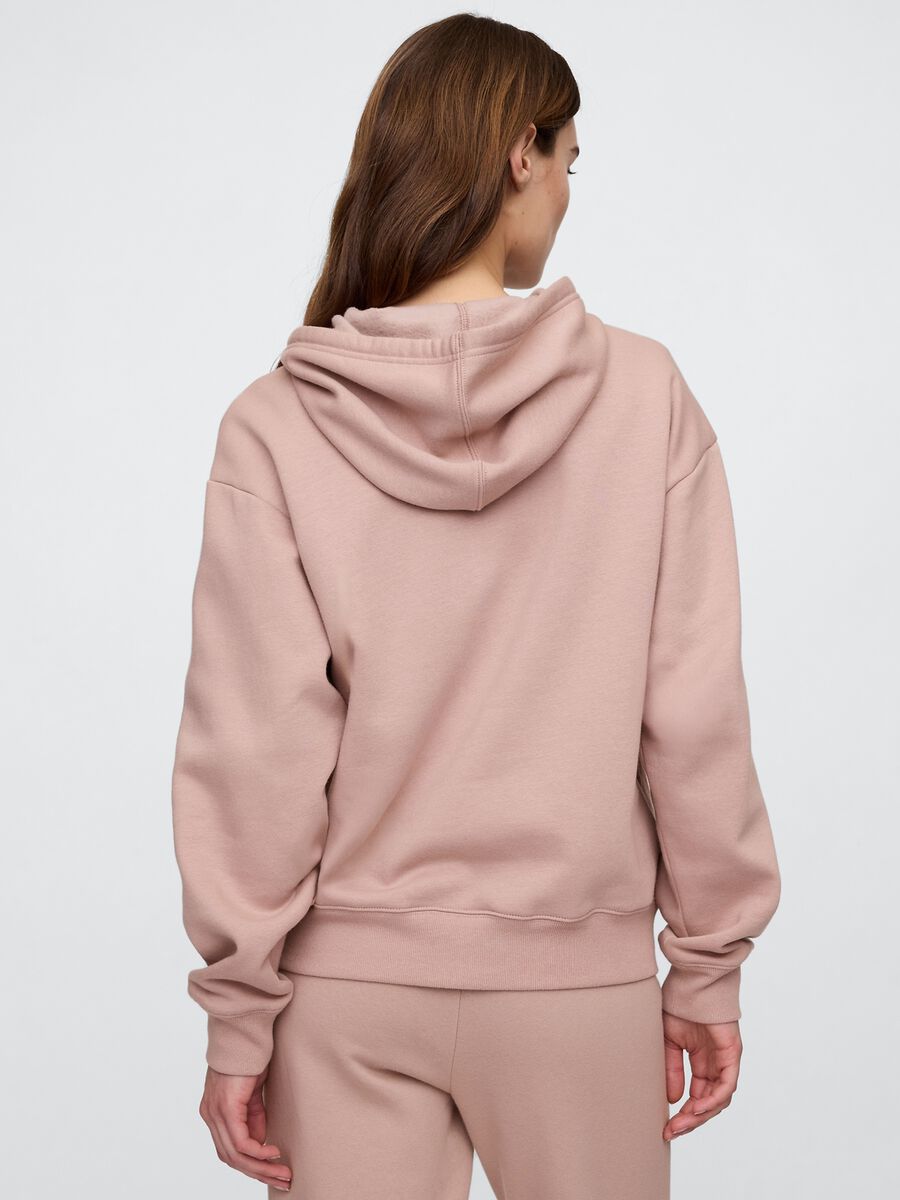 Hoodie with full zip Woman_1