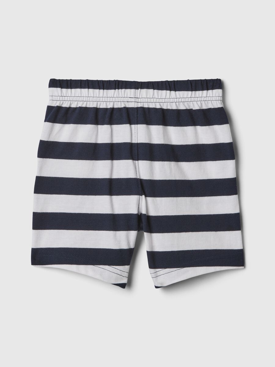 Bermuda in cotone con coulisse Bimbo_1