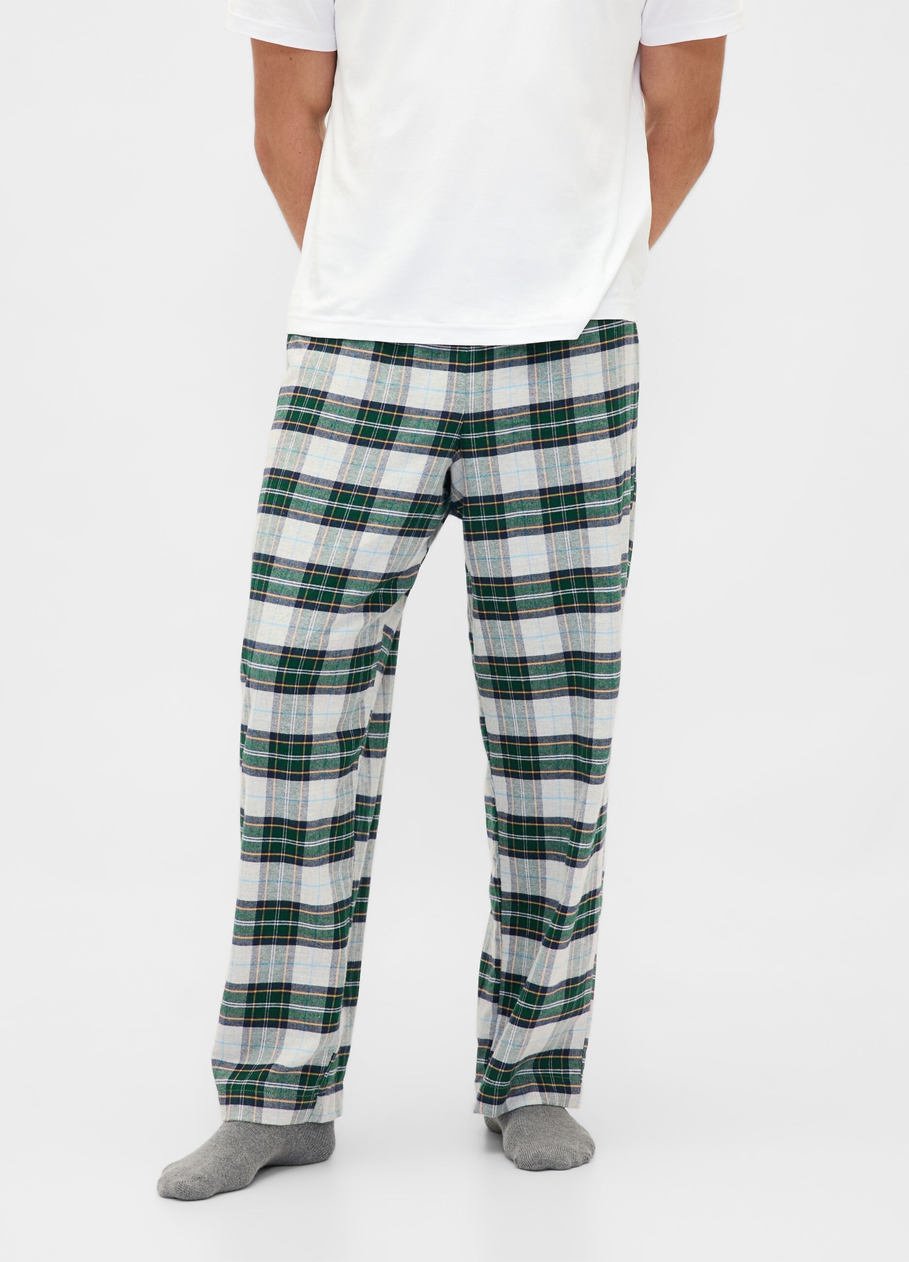 Green Check Cotton Pyjama