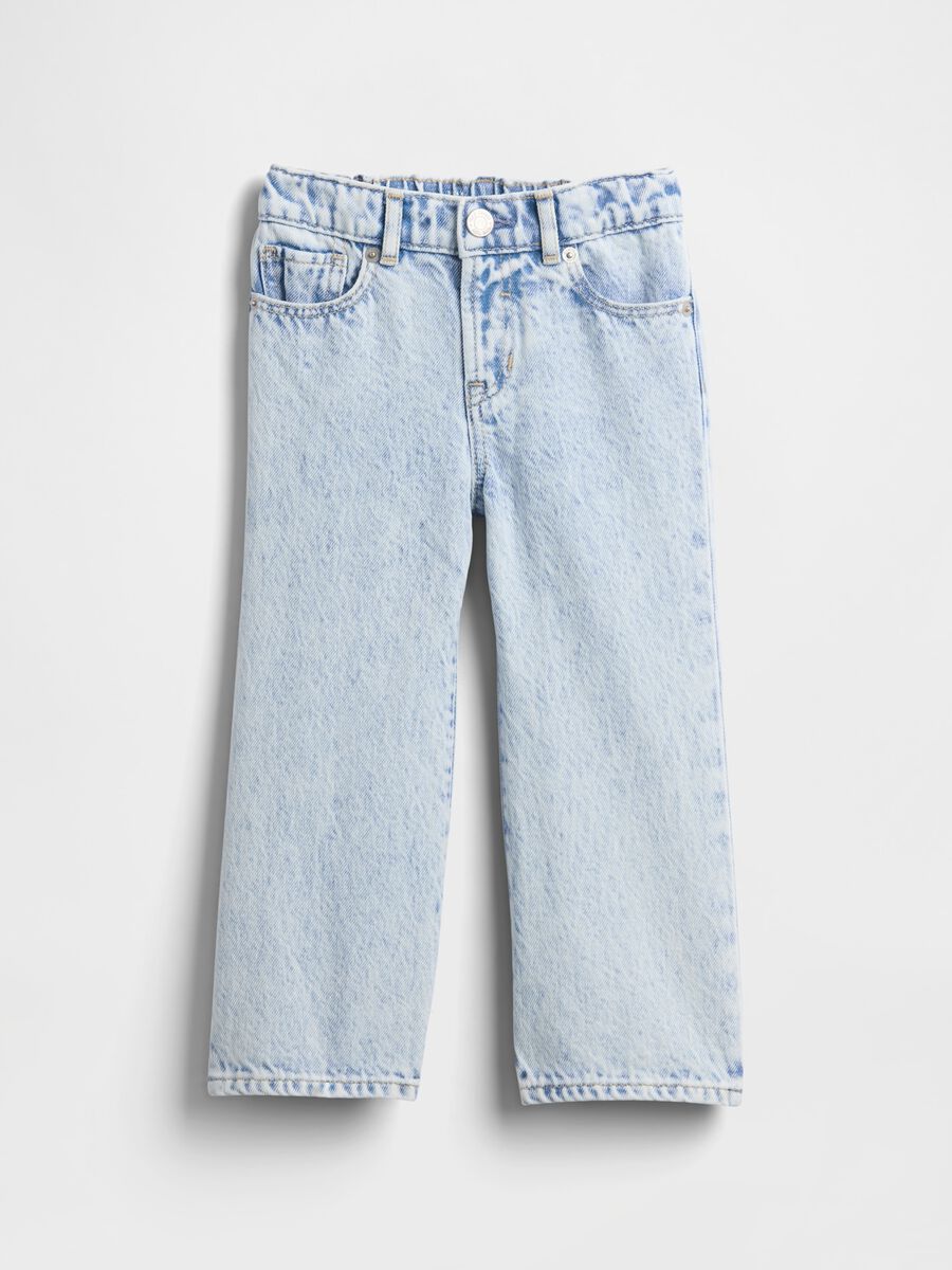 Pantaloni denim azzurri per bambina Bambina_1