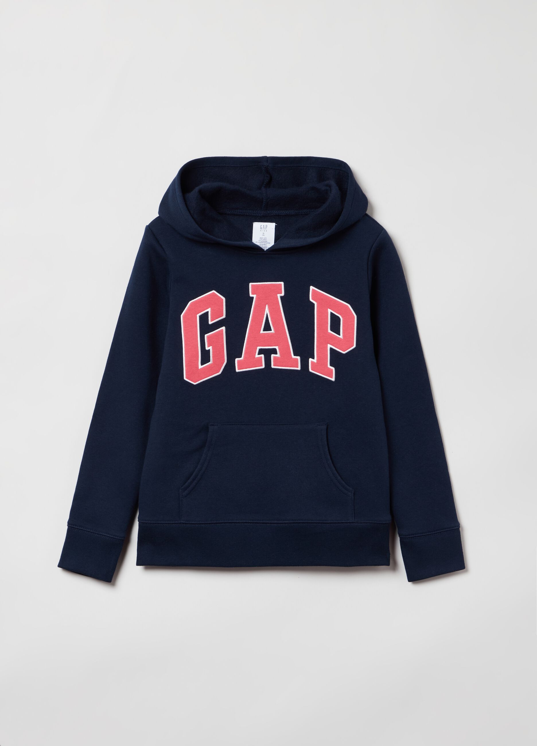 Hoodie with embroidered logo