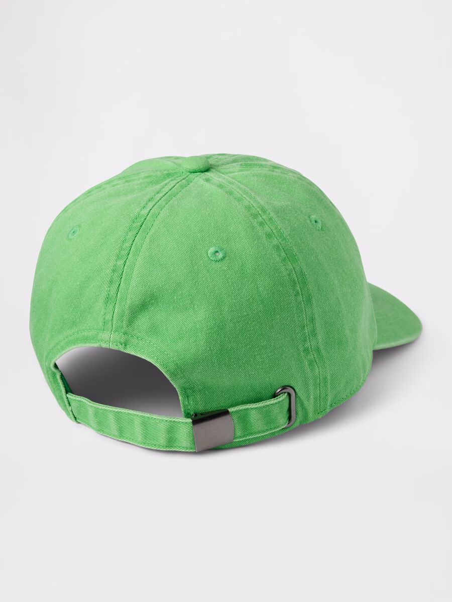 Cappello da baseball verde in puro cotone Gap Uomo_1