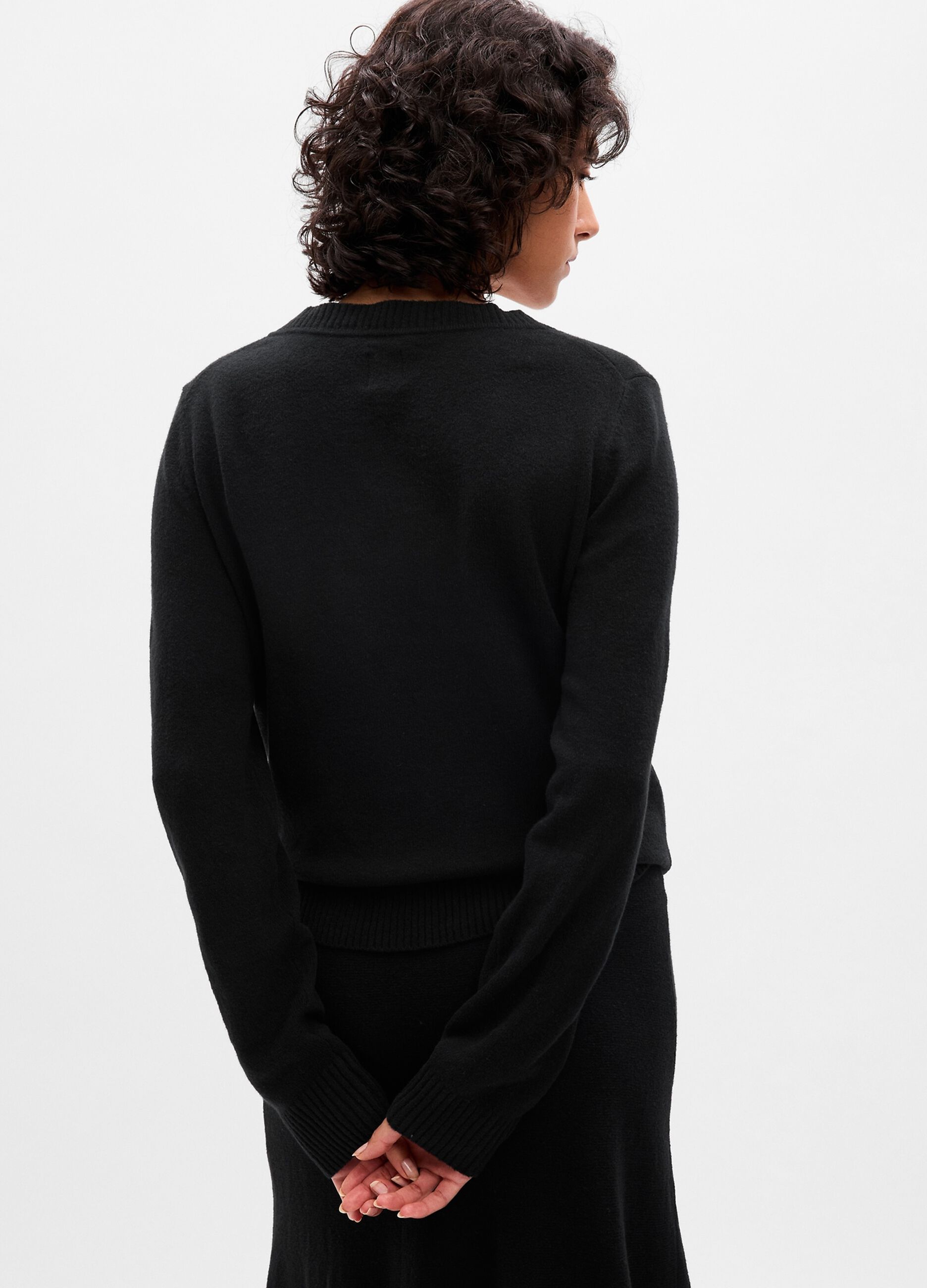 V-neck pullover_1