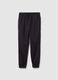 Stretch cotton joggers with drawstring_1