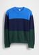 Maglione CashSoft a righe in misto cotone_3
