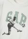 T-shirt con logo GAP in puro cotone_2
