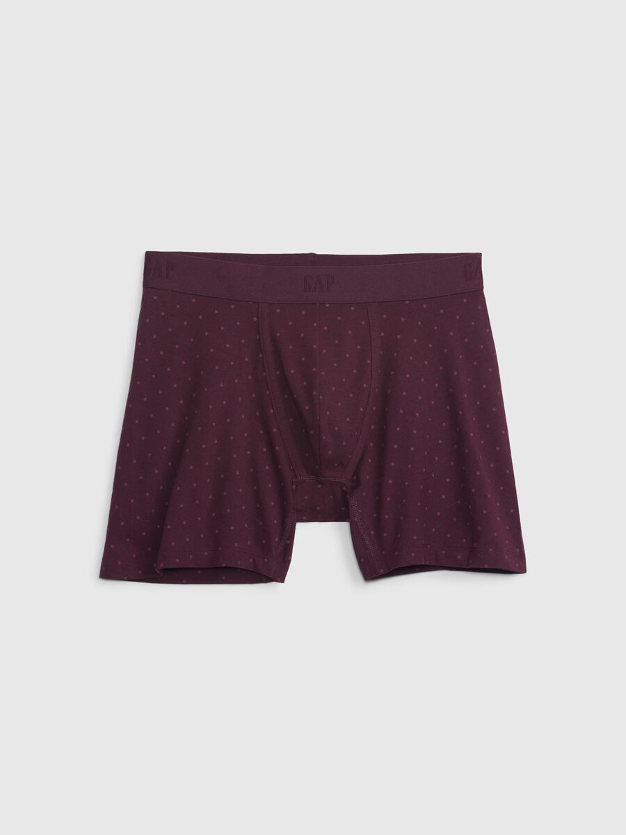 Boxer shorts with polka dot pattern Man_0