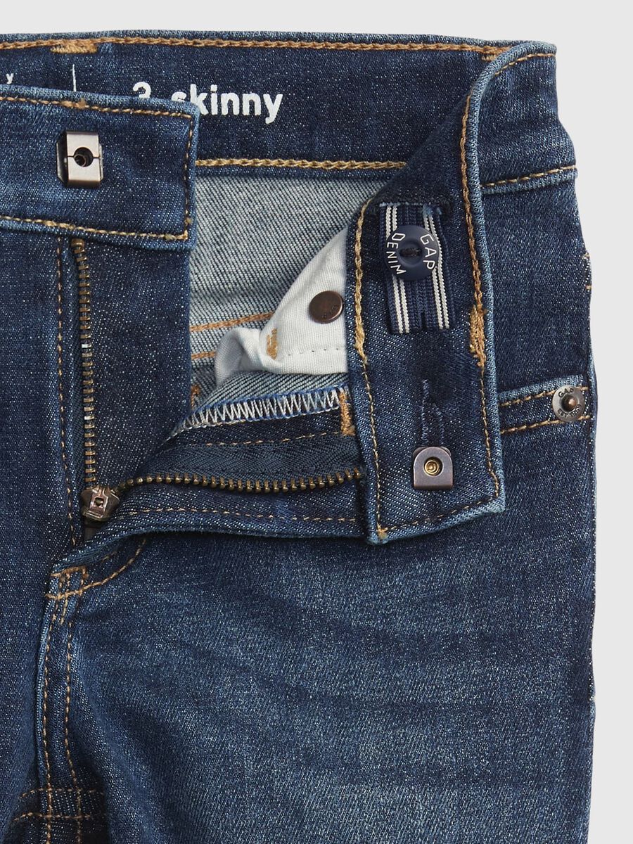 Skinny-fit jeans with five pockets Newborn Boy_2
