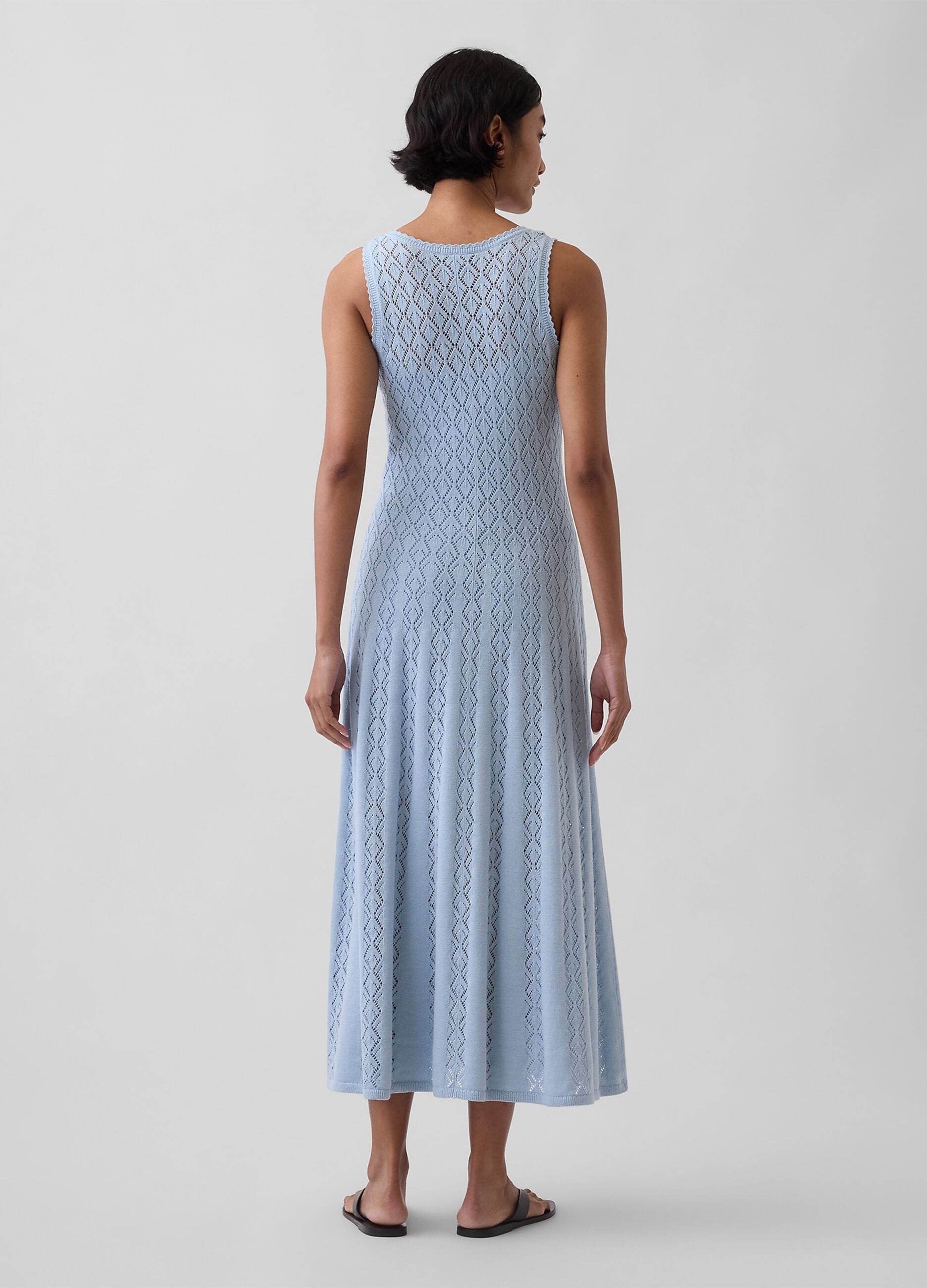 Vestito lungo in puro cotone