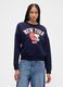 Blue T-shirt with New York graphic_0