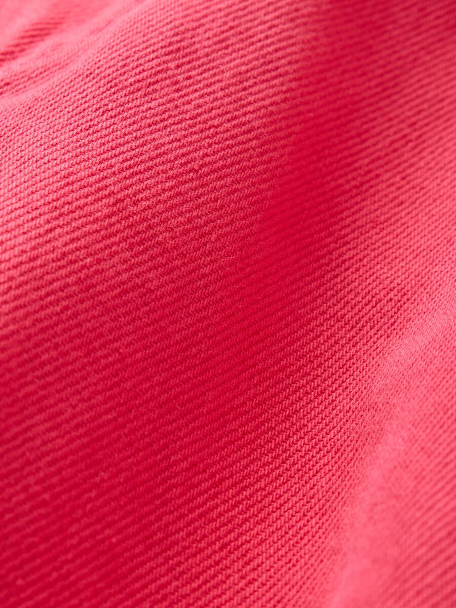 Pantaloni rosa in Lyocell e cotone Donna_7