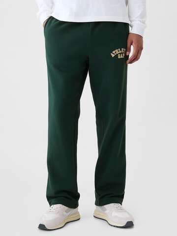 Joggers with striped bands and Athletic logo embroidery_1