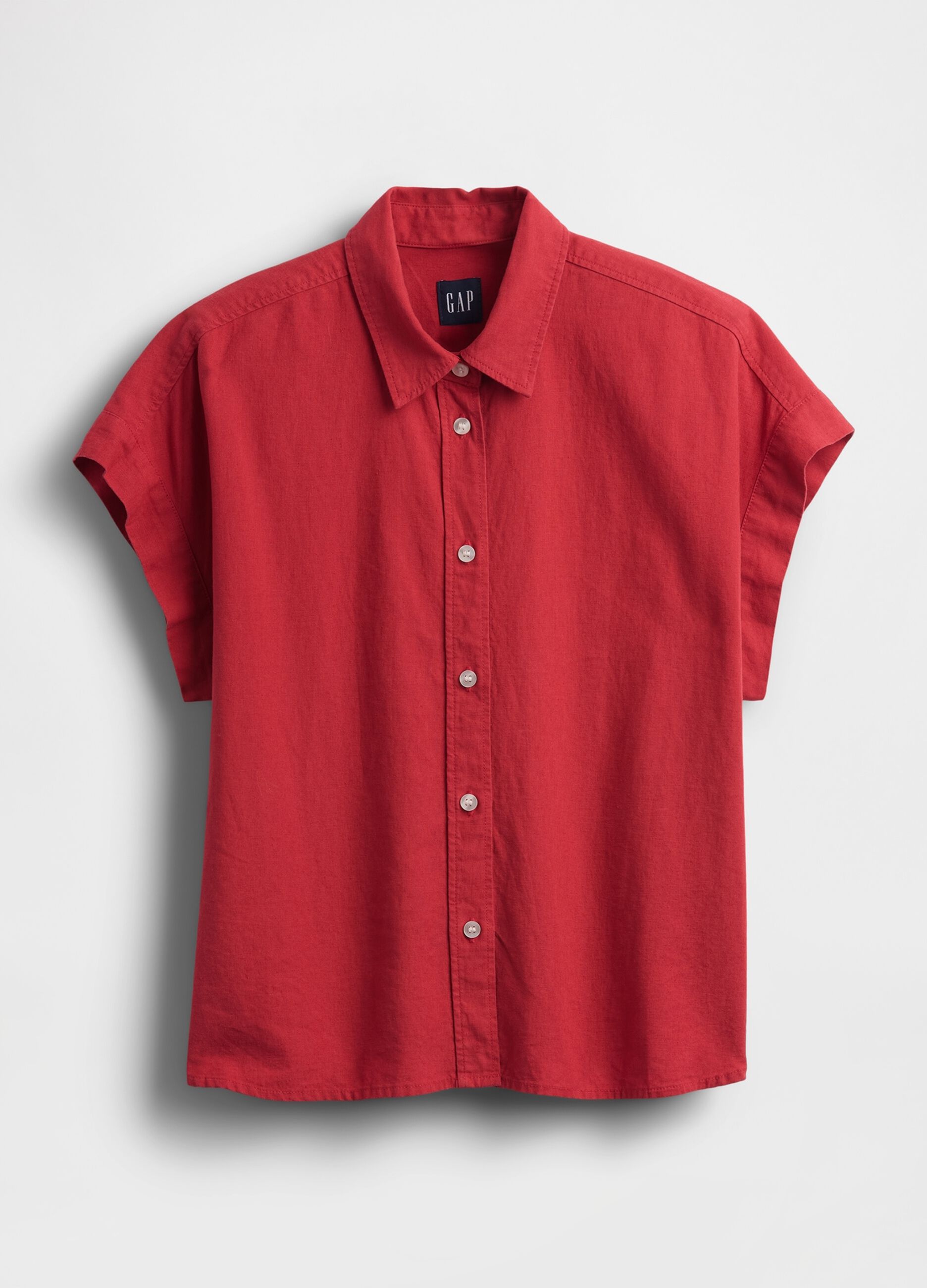 Camicia in misto lino