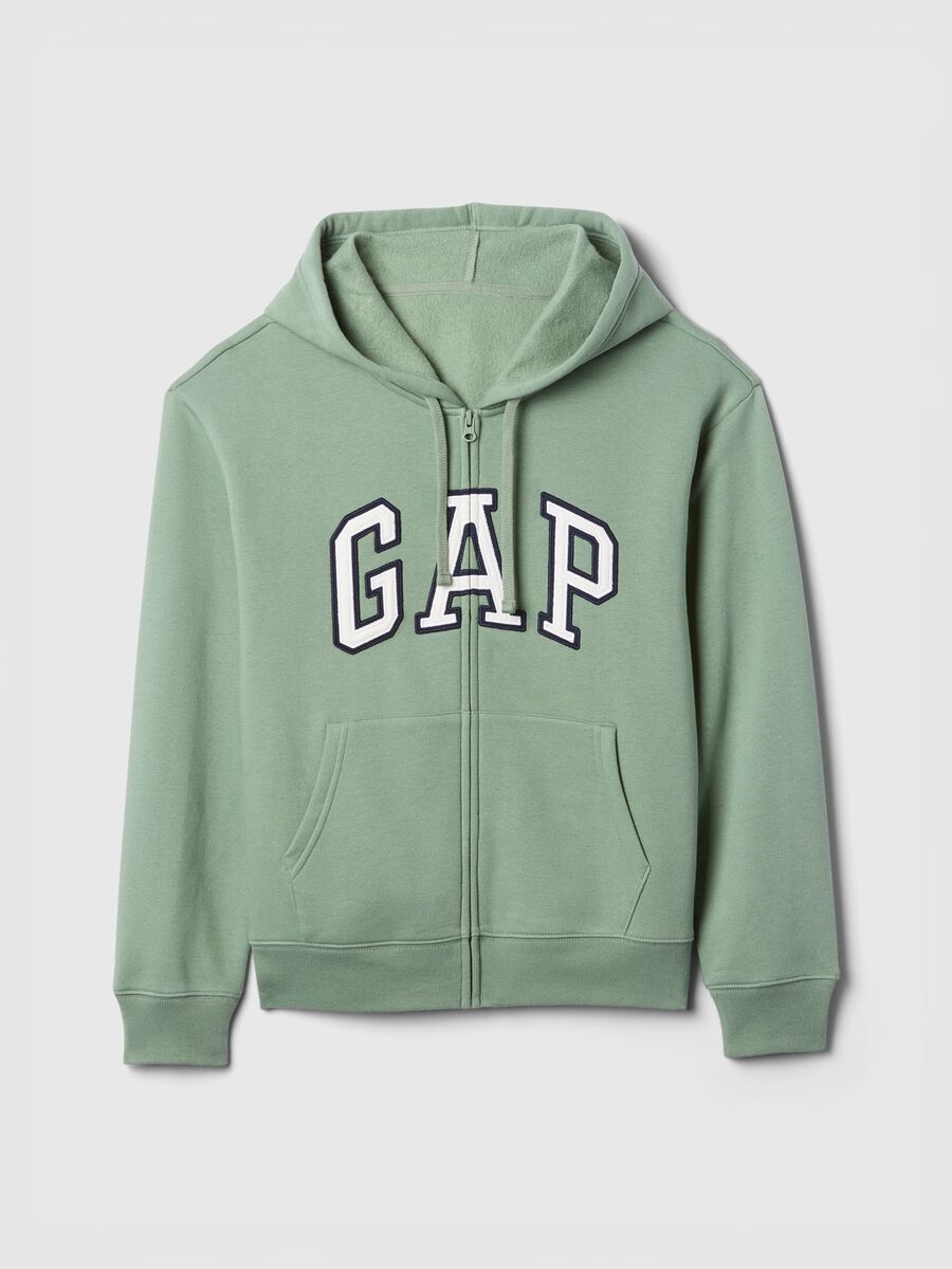 Hooded Sweatshirt with Logo Woman_4