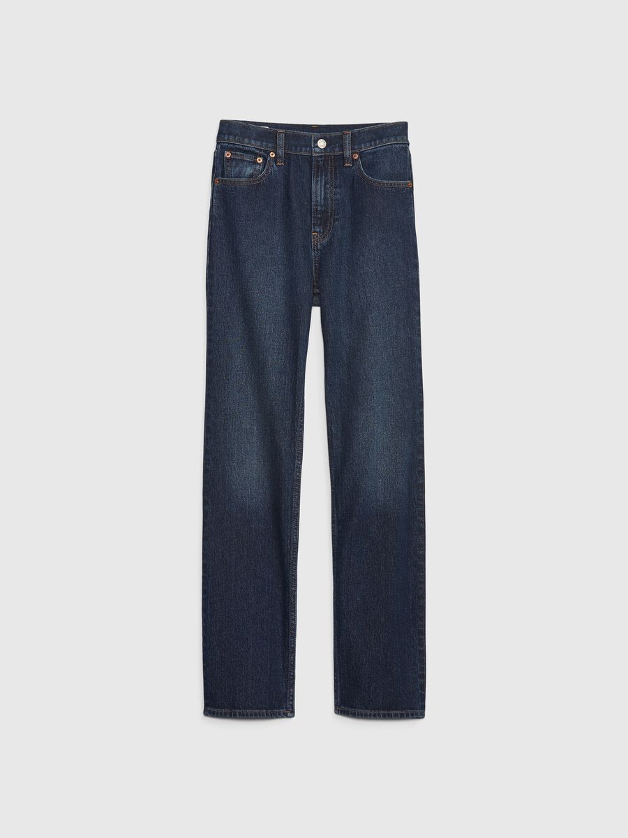Straight-fit, high-rise jeans Man_5