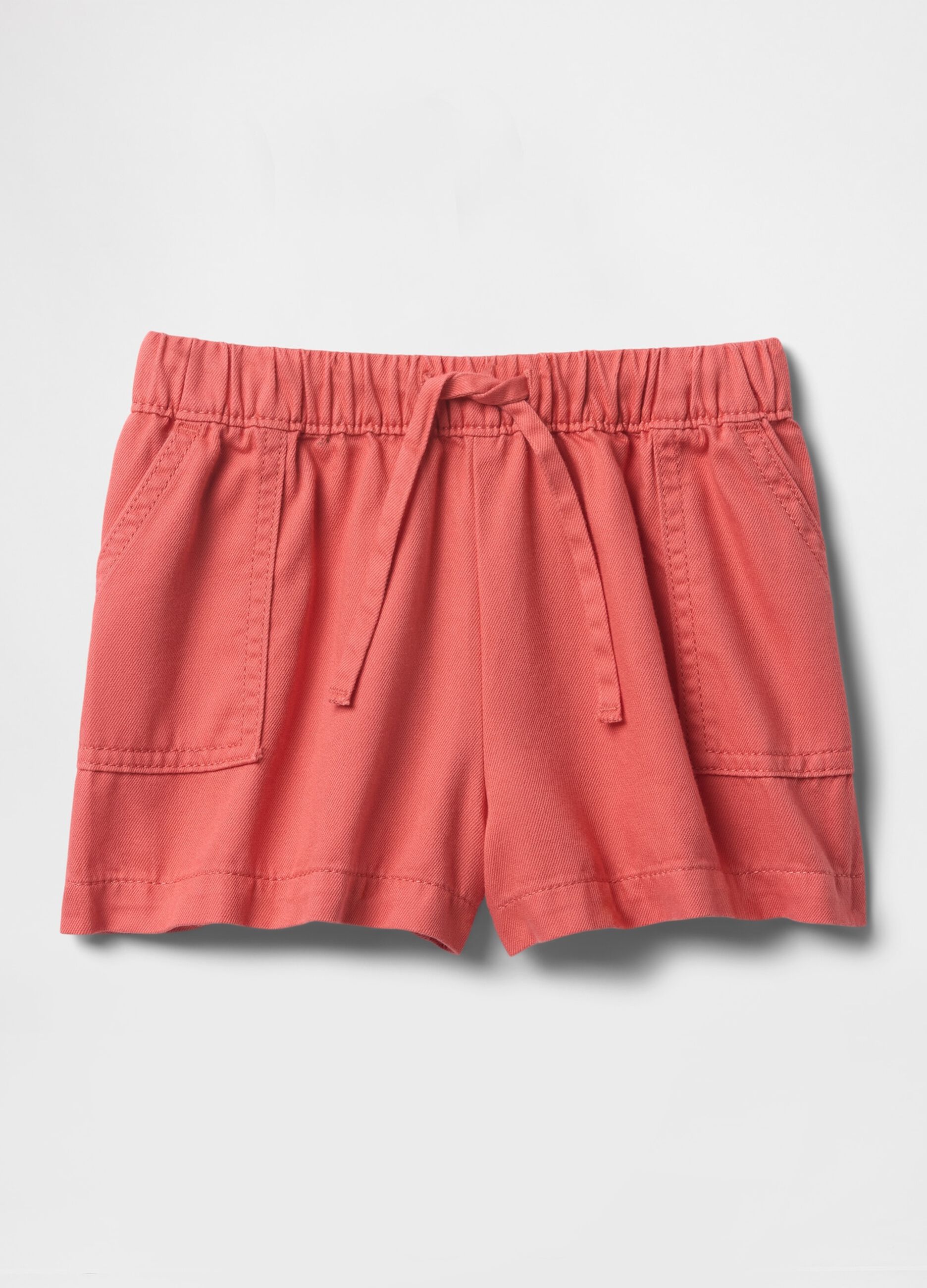 Shorts rosa in cotone_1