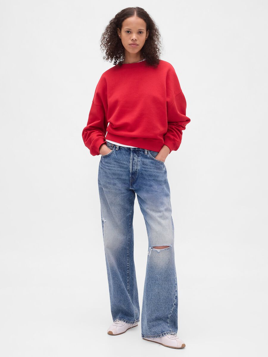 Felpa girocollo Donna_2