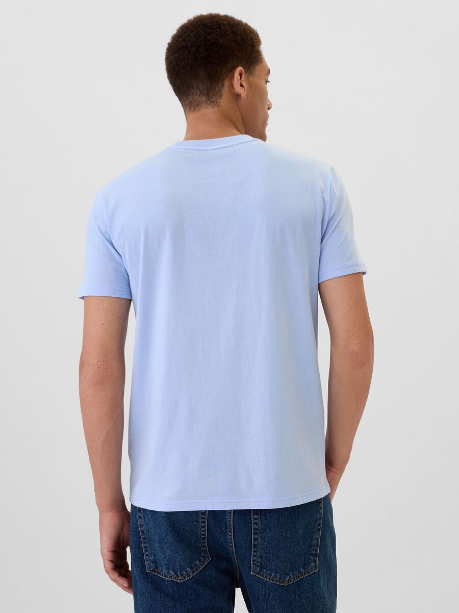 T-shirt in cotone con tasca Uomo_2