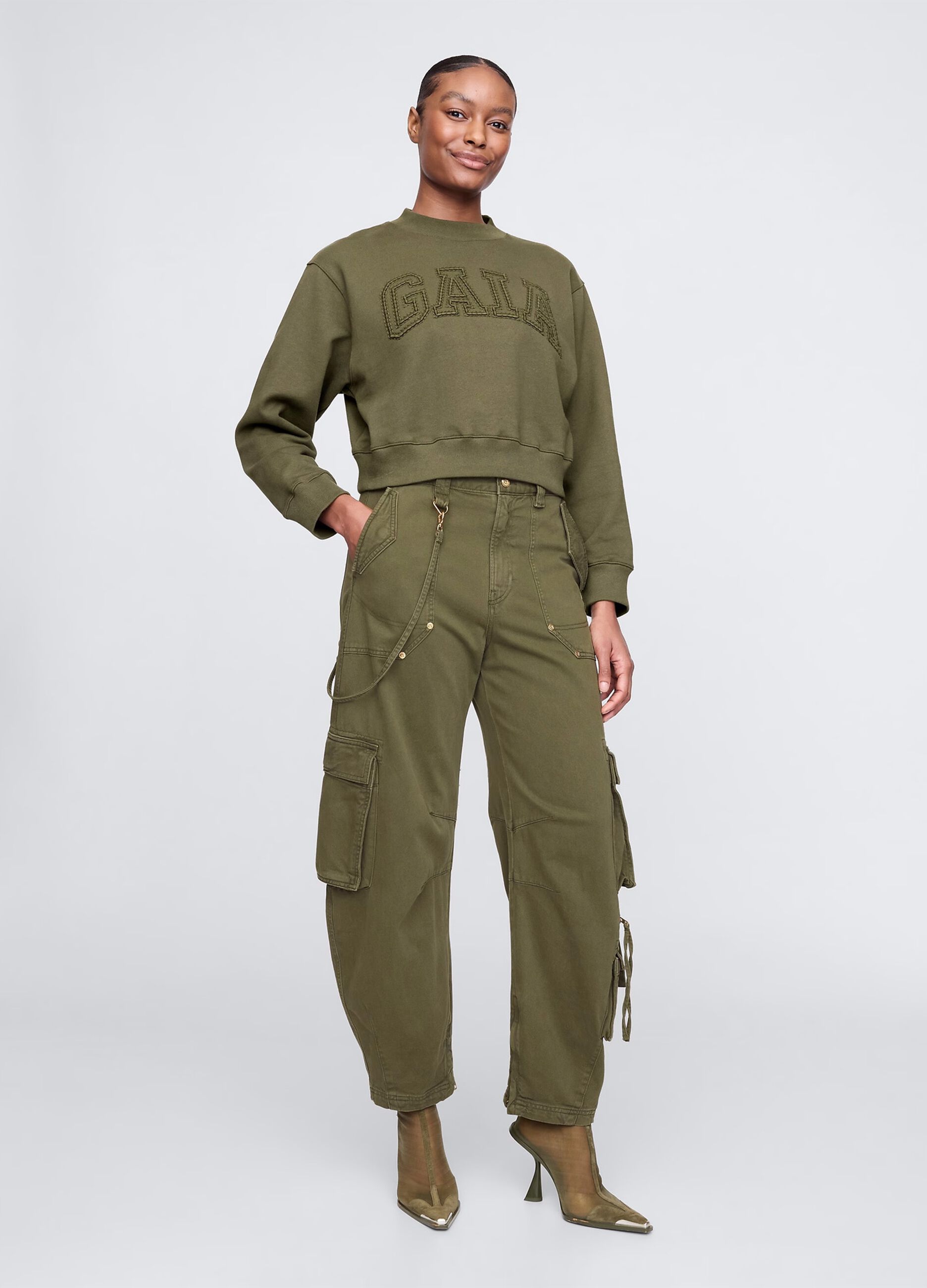 GAP x CULT GAIA Pantalone cargo barrel