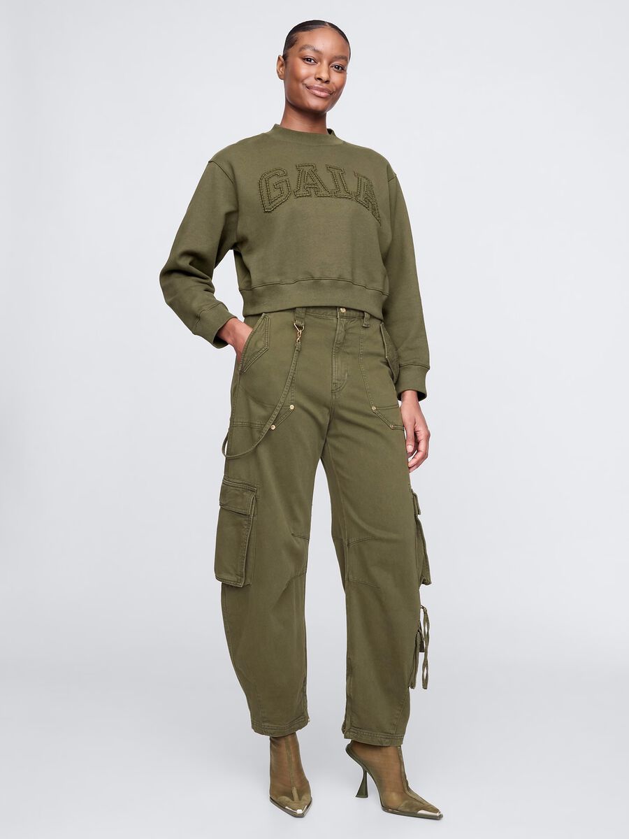 GAP x CULT GAIA Pantalone cargo barrel Donna_0