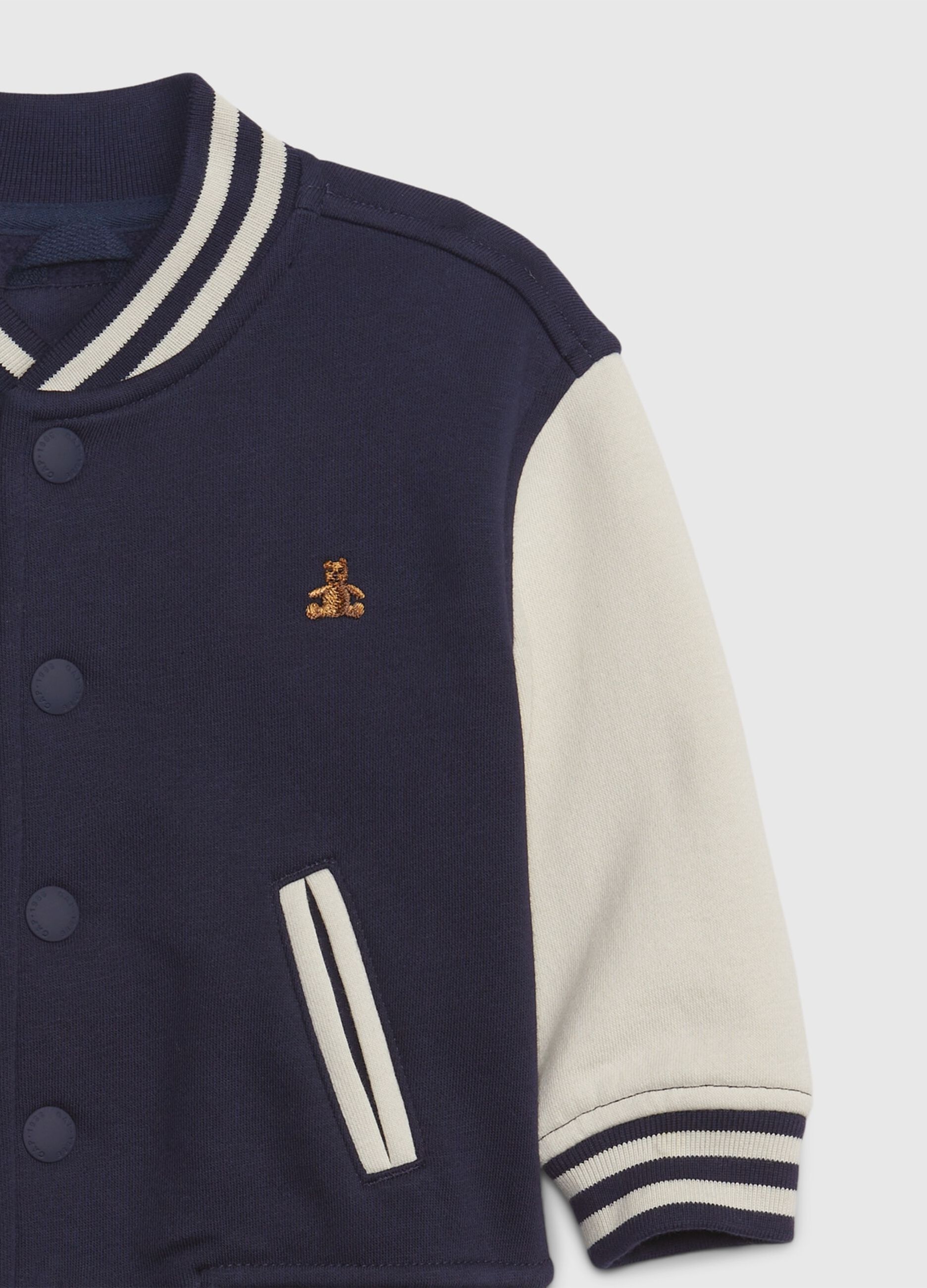 Varsity bomber jacket with teddy bear embroidery_2