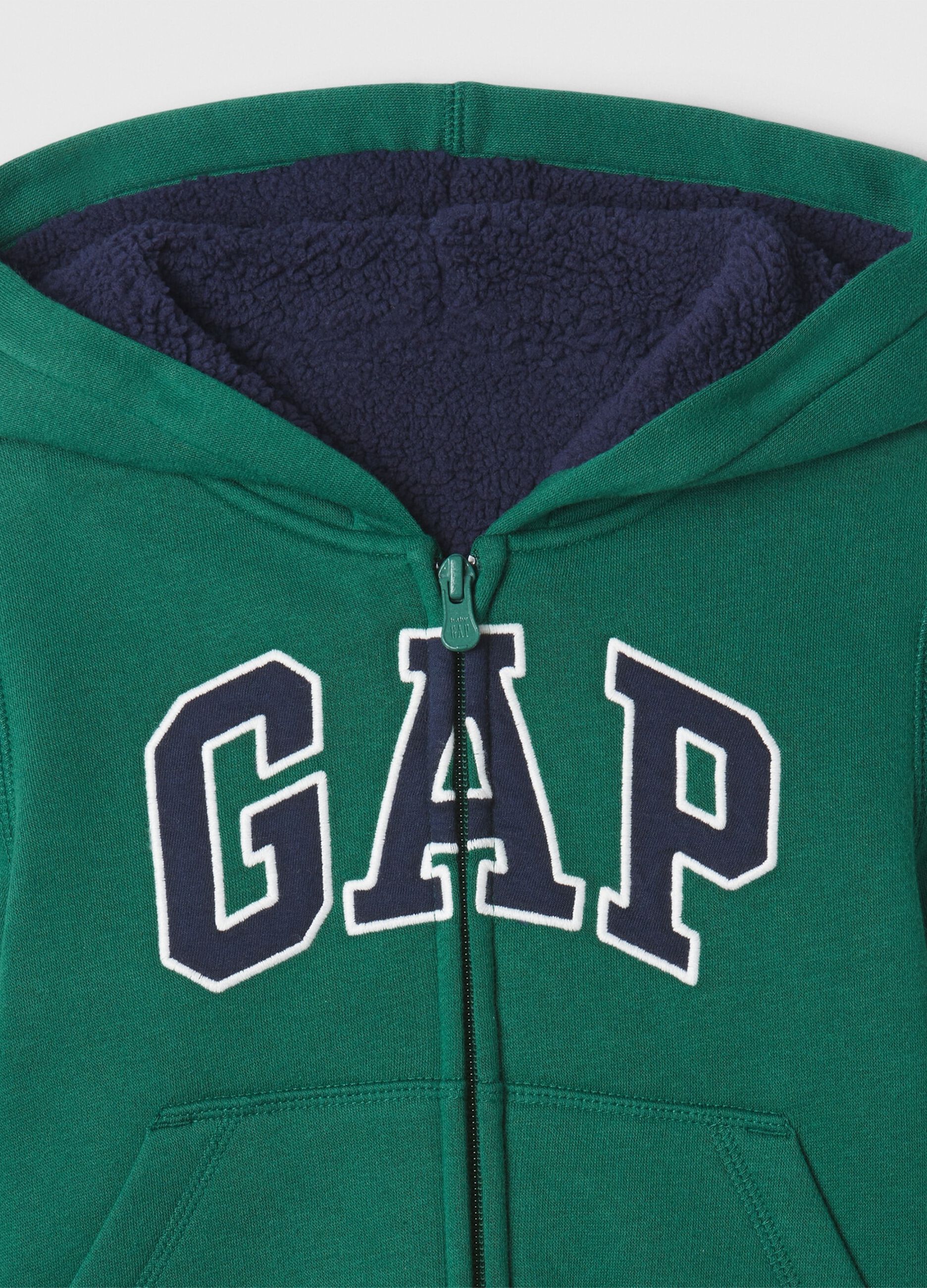 Full-zip con cappuccio interno in sherpa_2