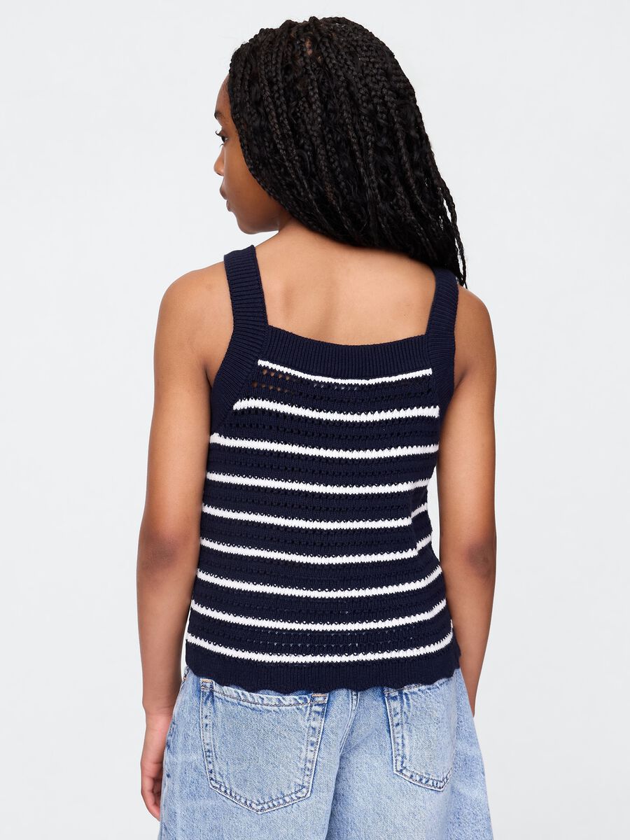 Top in cotone Bambina_1