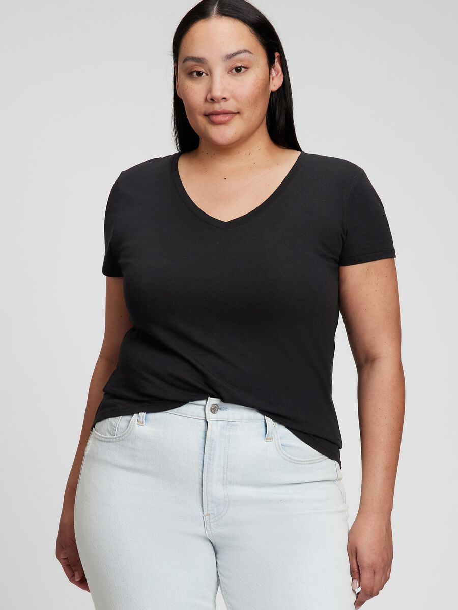 Bipack t-shirt in cotone e modal Donna_3