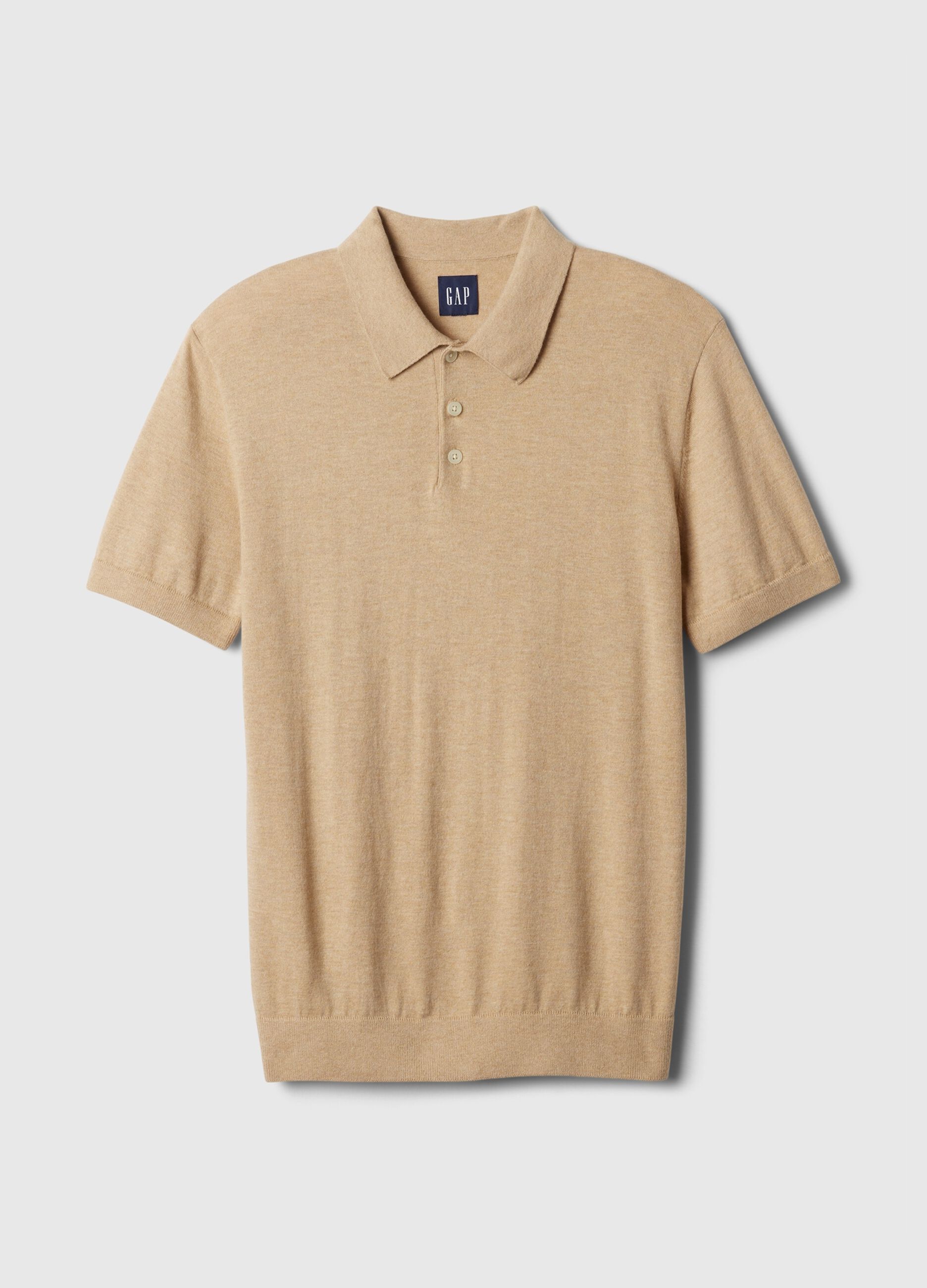 Polo shirt in cotton blend_3