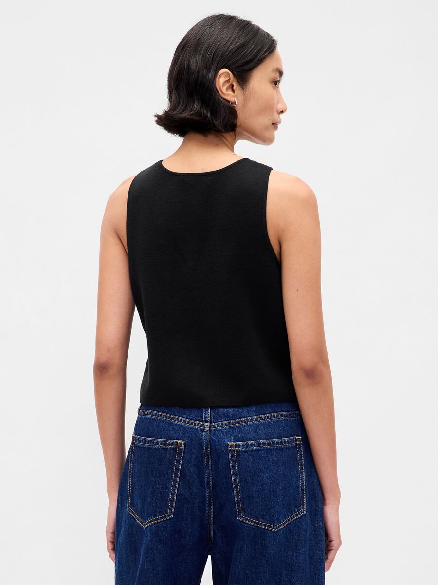 Gilet CashSoft in misto cotone Donna_2